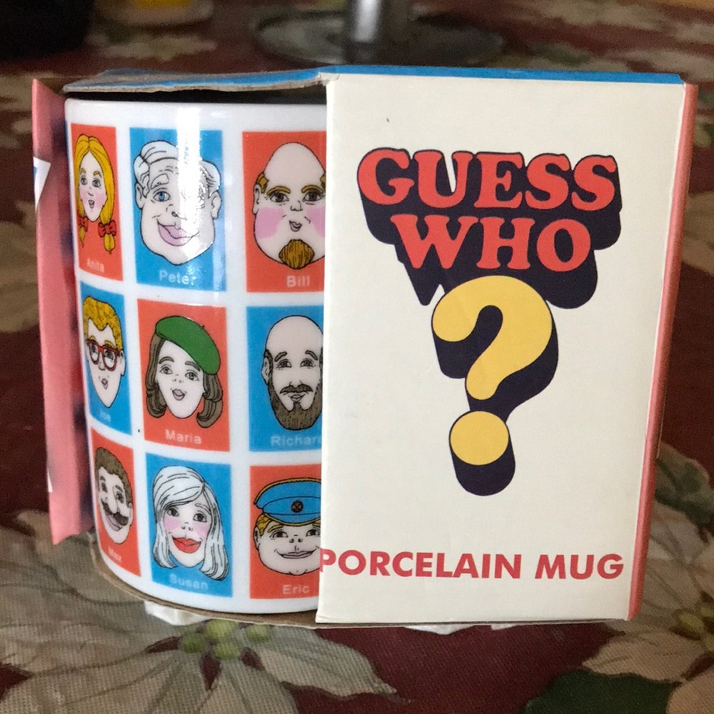 New Hasbro 2013 Guess Who Mug